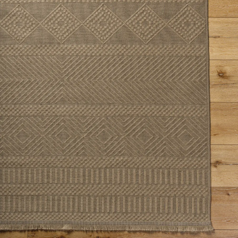 Mythri Cottage Tan Machine Washable Jute Rug - Image 4