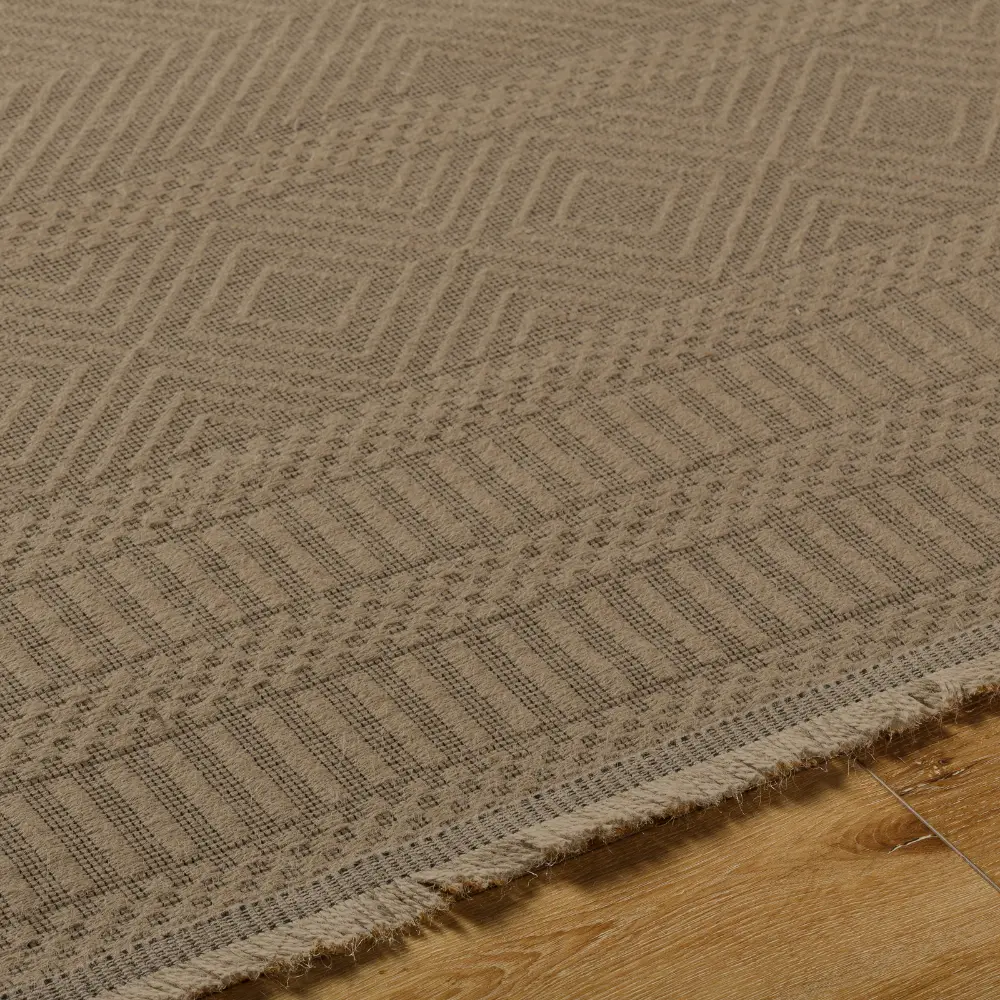 Mythri Cottage Tan Machine Washable Jute Rug - Image 5