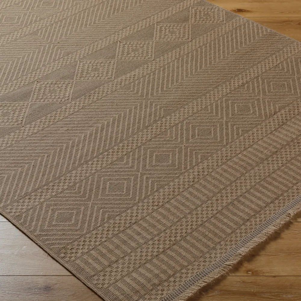 Mythri Cottage Tan Machine Washable Jute Rug - Image 9
