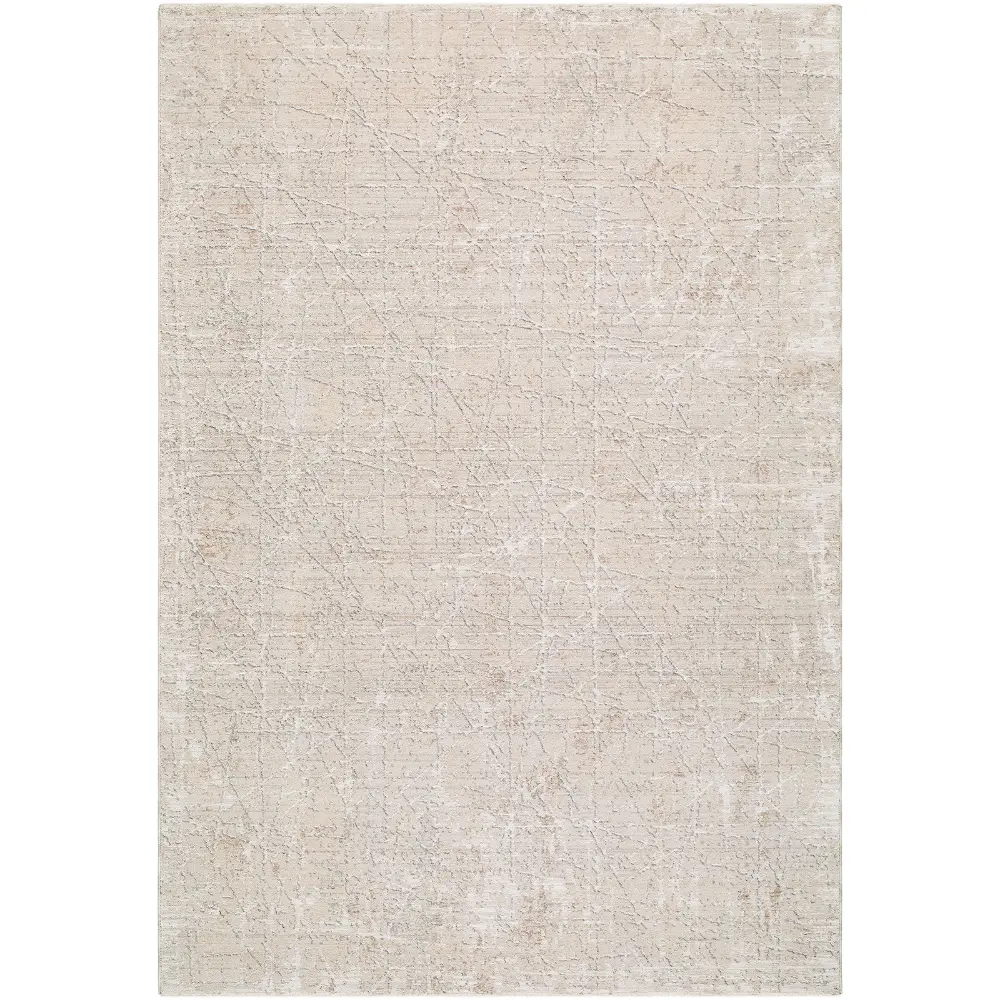 Nathan Modern Grey Beige Brown Graphic Fringe Living Dining Bedroom Rug NTH2300 - Image 6