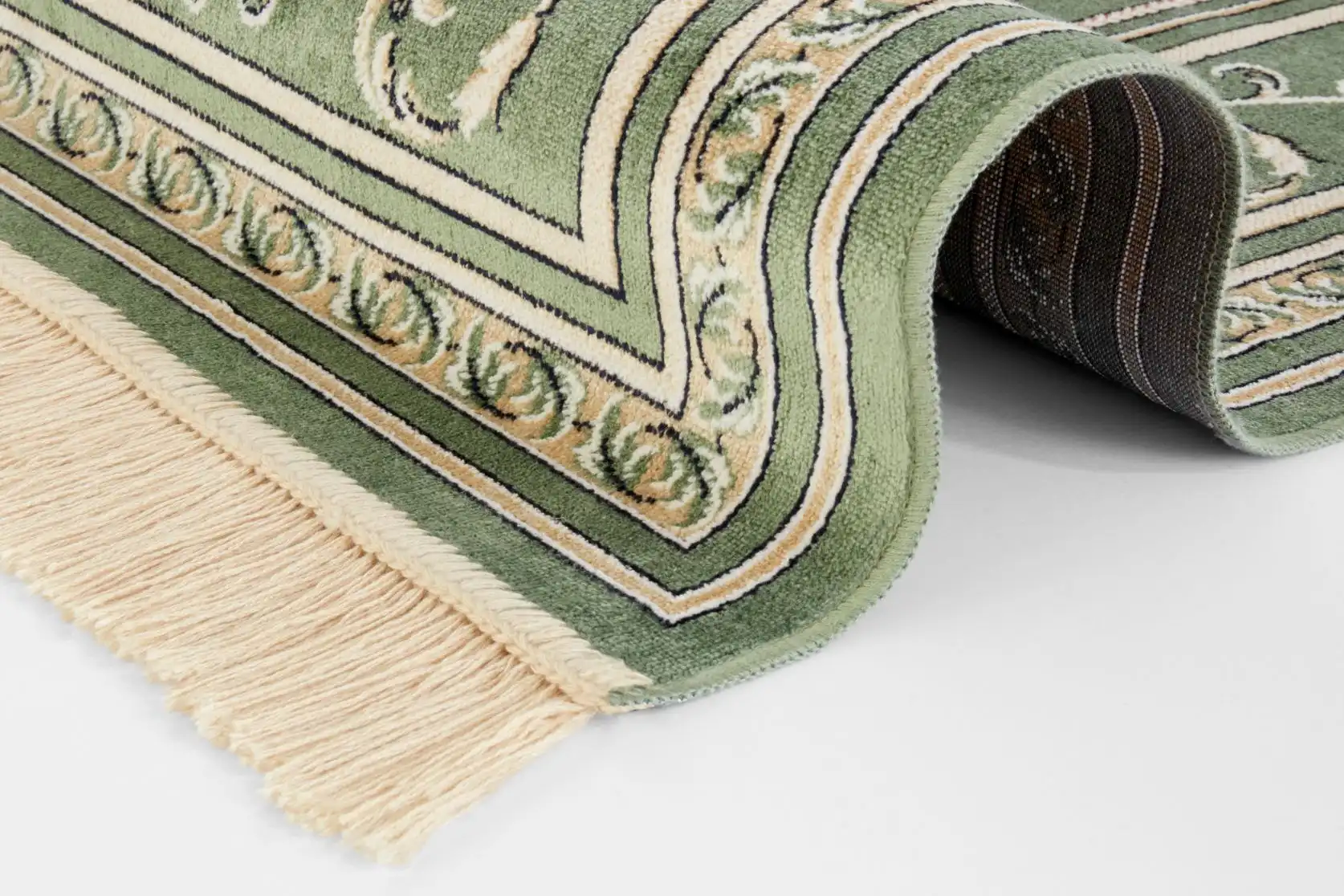 Naveh 104369 Antik Flowers Cream Green Rug - Image 3