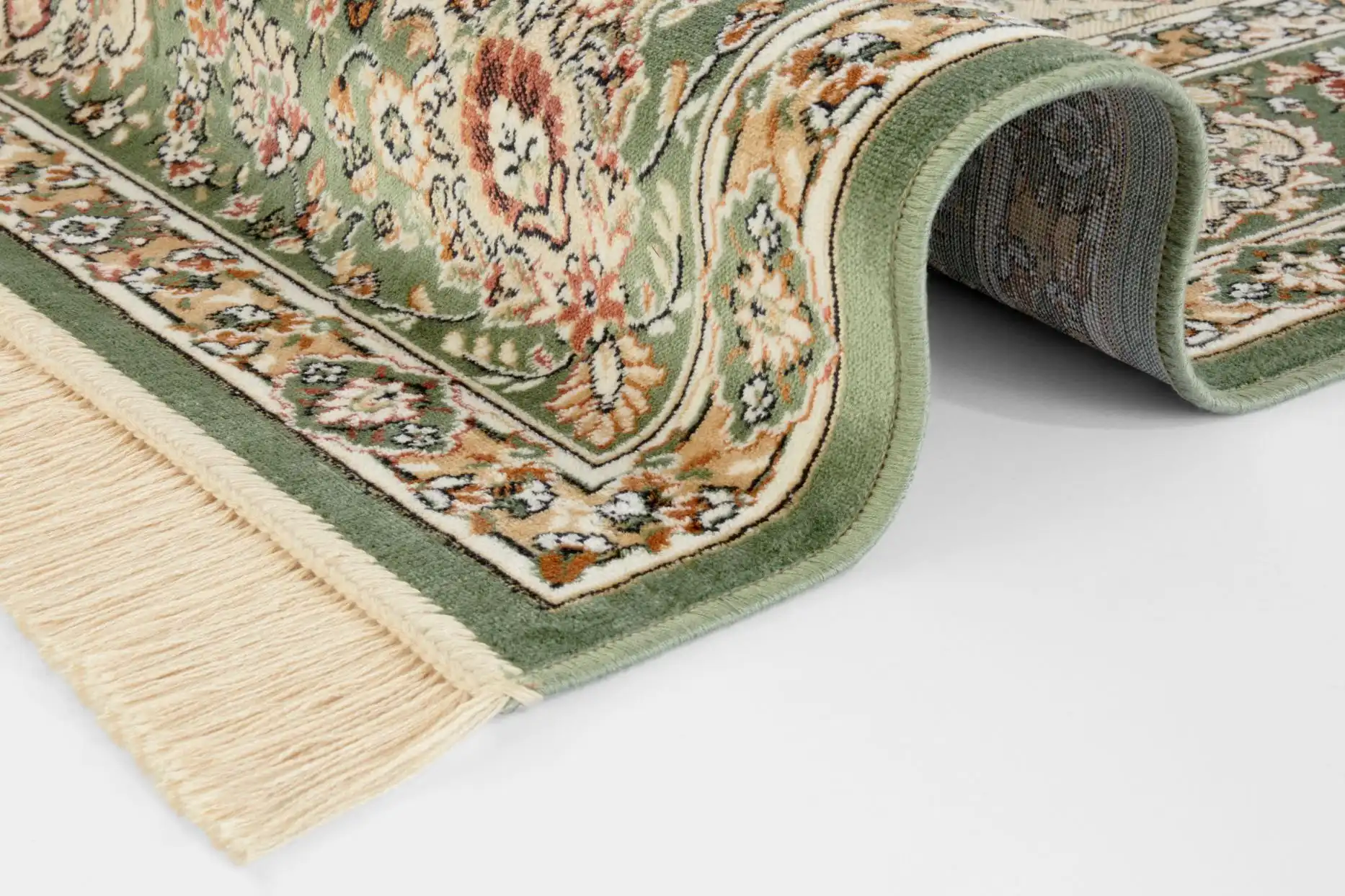 Naveh 104379 Antik Nain Ivory Green Rug - Image 3