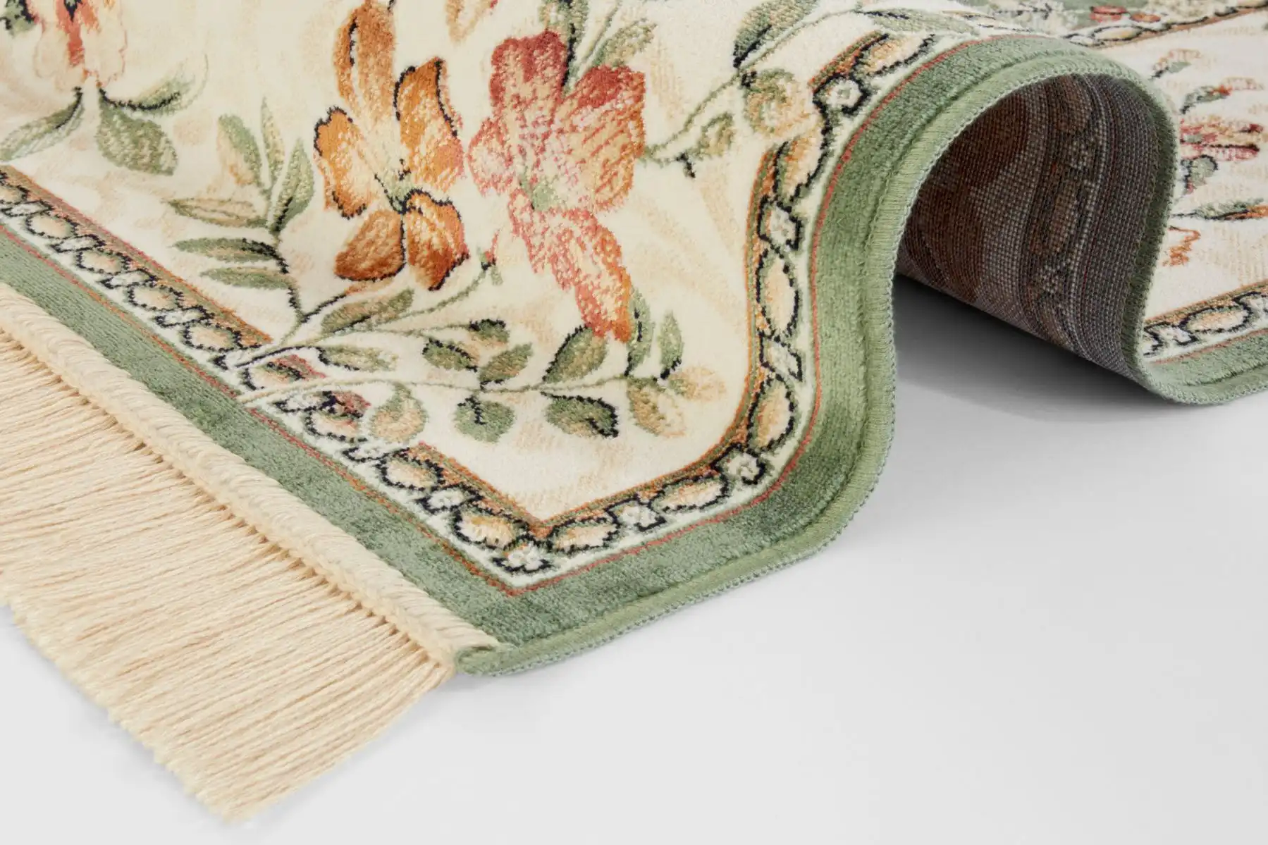 Naveh 104374 Flowers Green Rug - Image 3