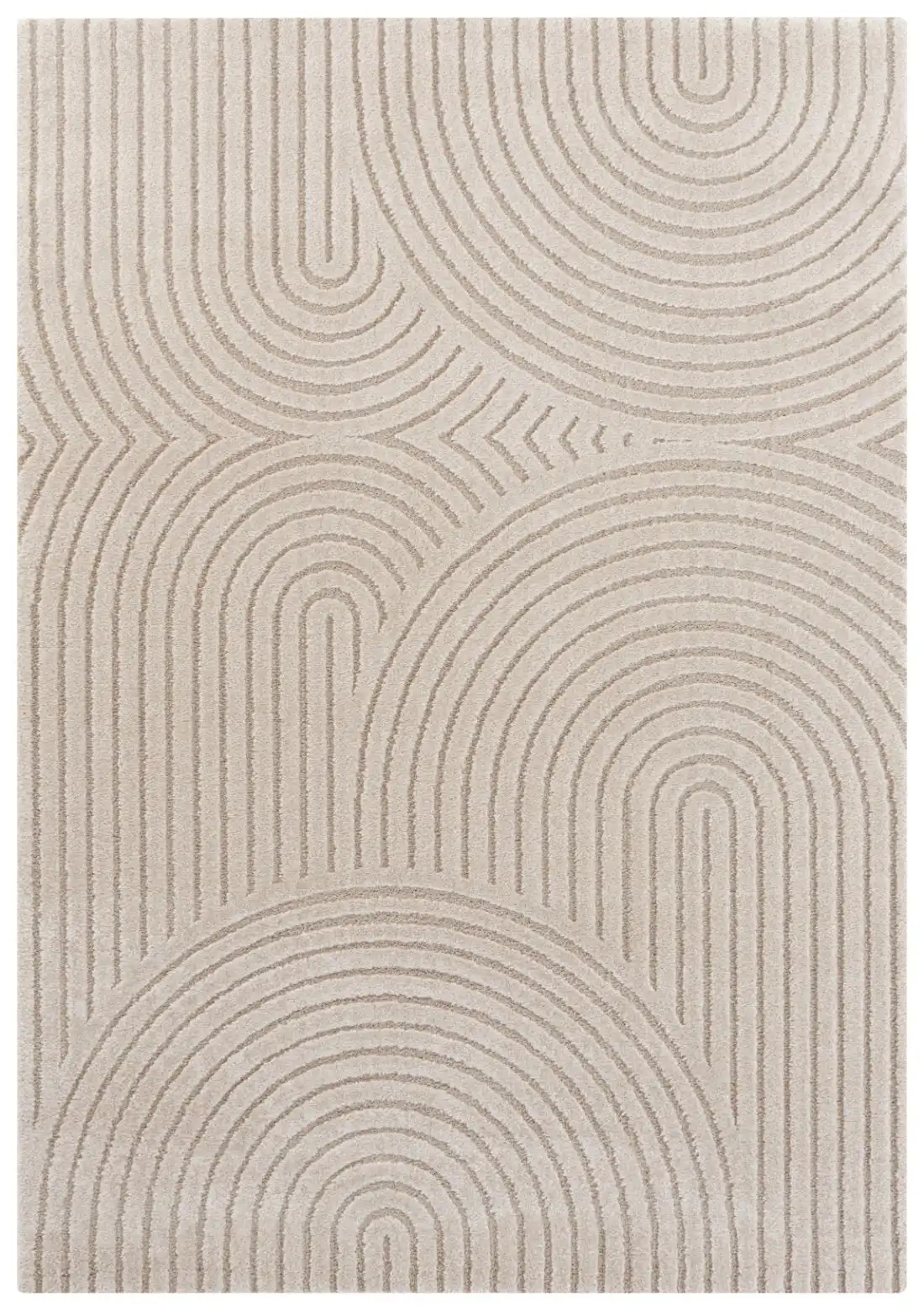 New York Hans 105084 Cream Beige Rug - Image 4