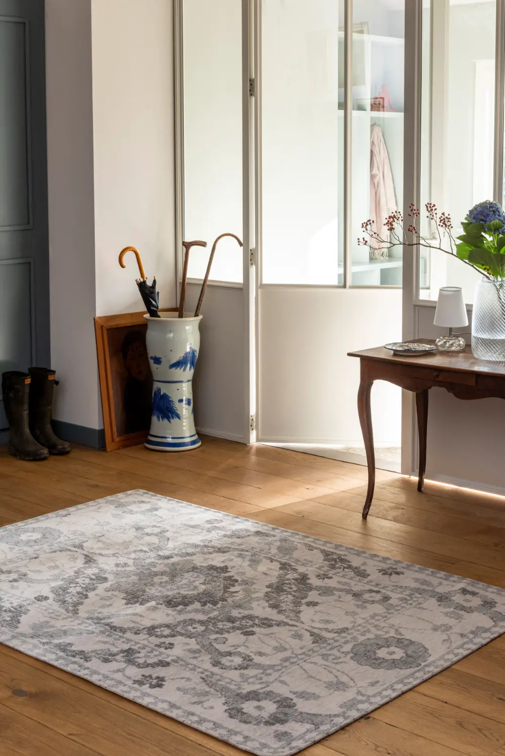 Newborough Laura Ashley Steel 081604 Rug - Image 2