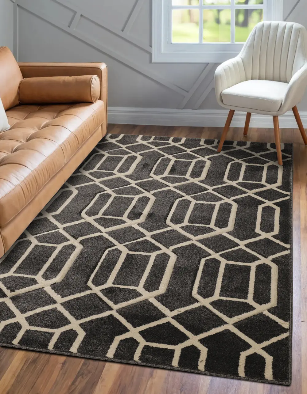 NEWPORT LATTICE GREY