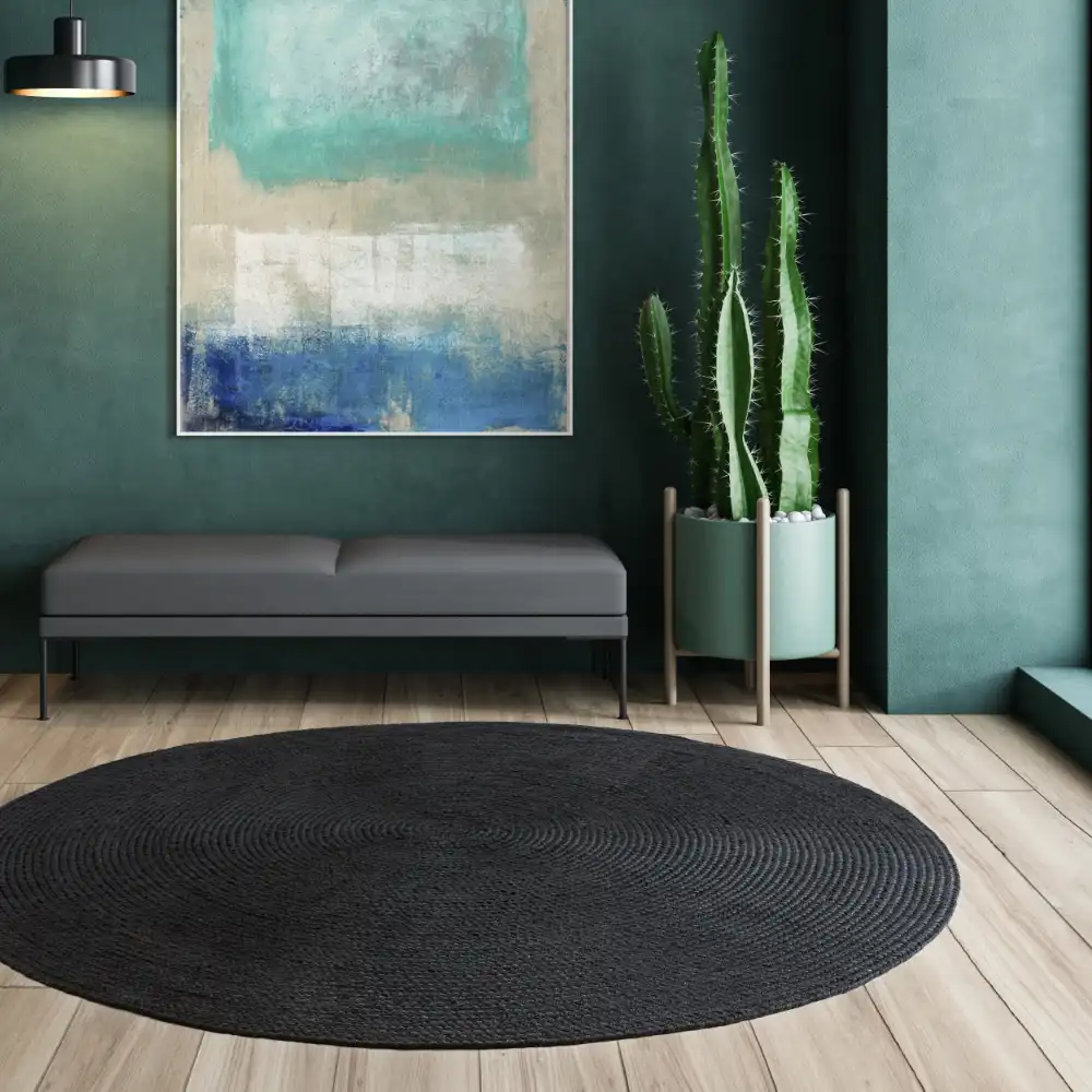 Nico Charcoal Rug - Image 3