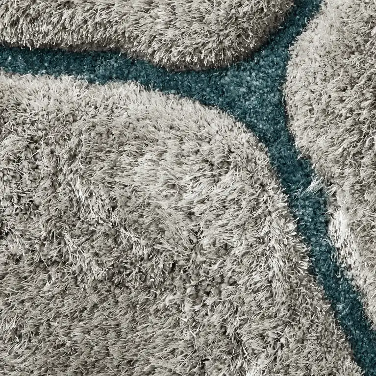 Noble House 30782 Grey Blue Rug - Image 5