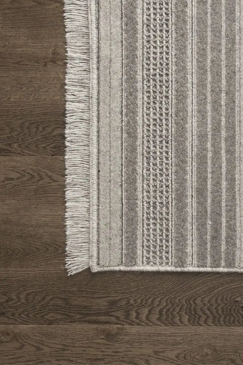 Noble Oni Light Grey Rug - Image 5