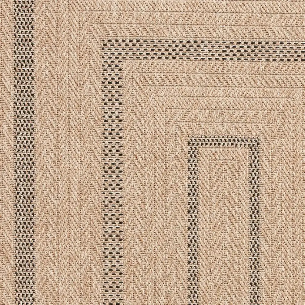 Nomad Indoor Outdoor 5021 Black Brown Rug - Image 5