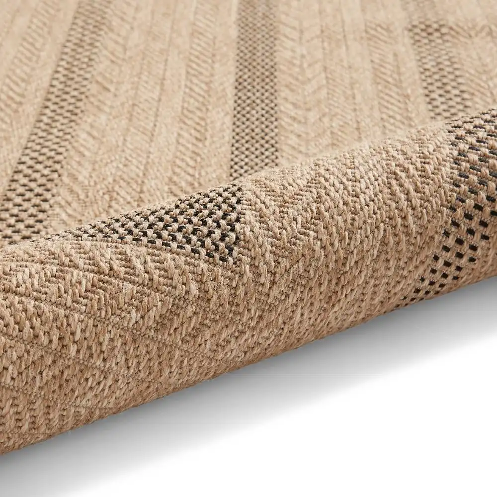 Nomad Indoor Outdoor 5021 Black Brown Rug - Image 8