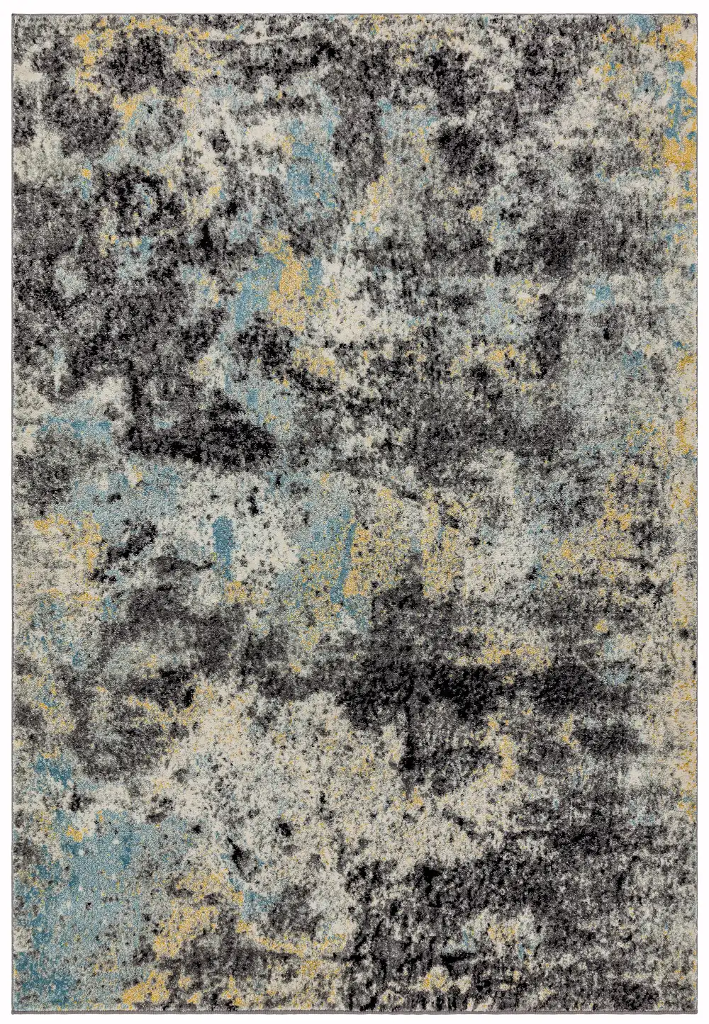 Nova NV32 Abstract Blue Rug - Image 2