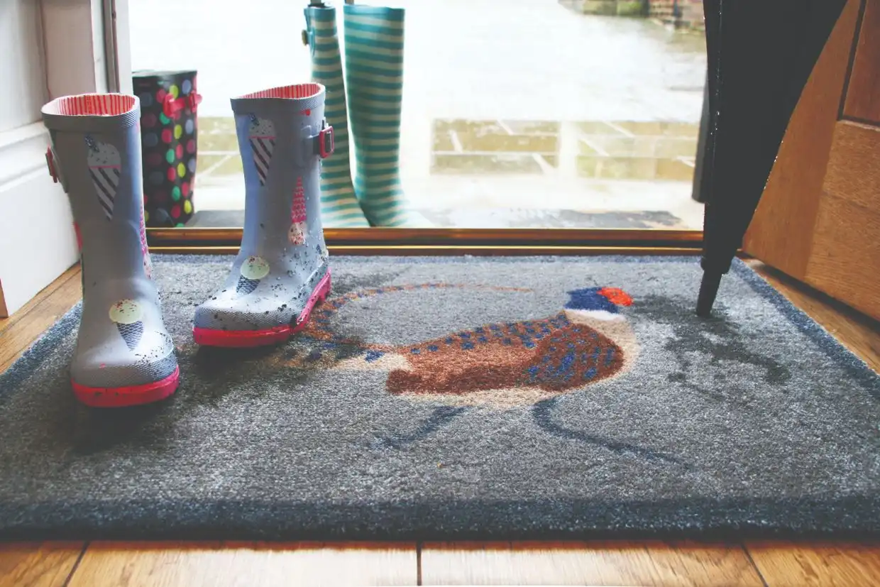 Nylon Indoor Pheasant Rug