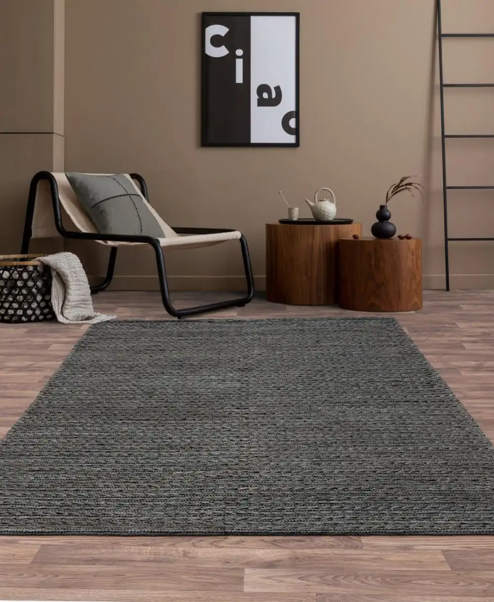 Oakley Charcoal Rug - Image 2
