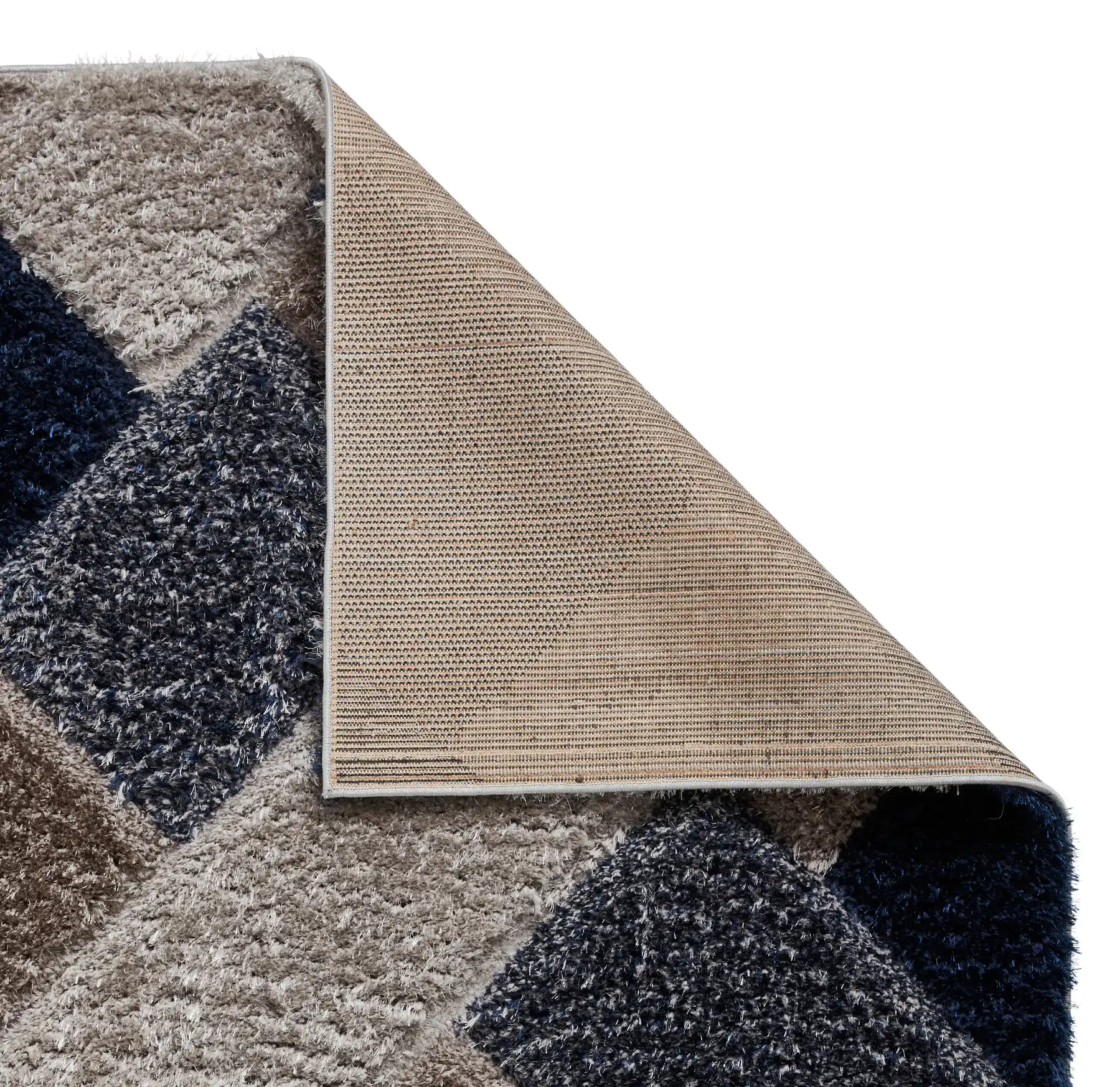 Olympia 2239 Grey Navy Rug - Image 3