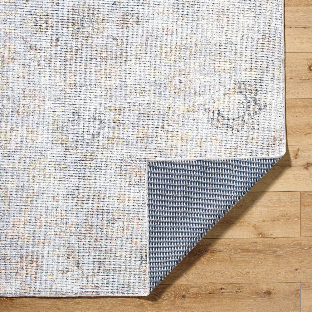 Olympic Our Pnw Home X Livabliss Vintage Oriental Boho Grey/Light Beige Rug - Image 3