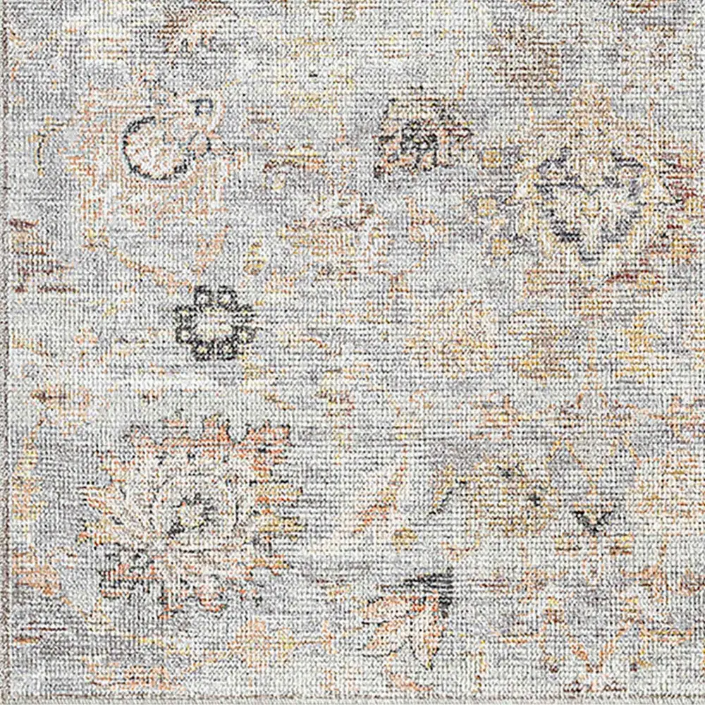 Olympic Our Pnw Home X Livabliss Vintage Oriental Boho Grey/Light Beige Rug - Image 6