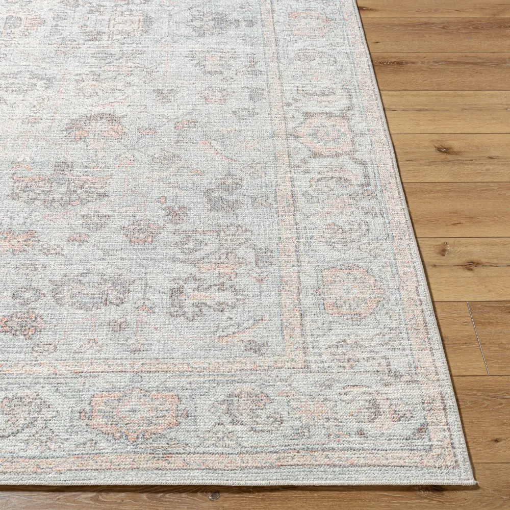 Olympic Our Pnw Home X Livabliss Vintage Oriental Boho Grey/Tan Rug - Image 5