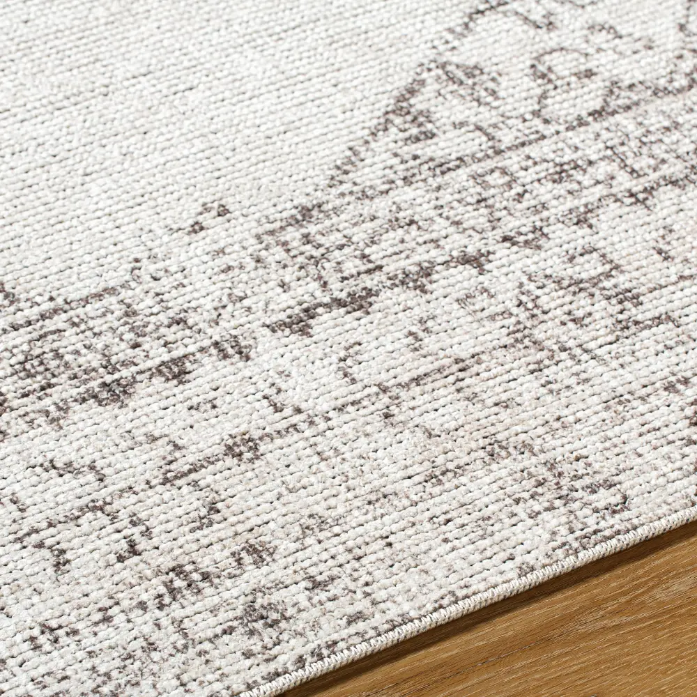 Olympic Our Pnw Home X Livabliss Vintage Oriental Boho Tan/Cream Rug - Image 9