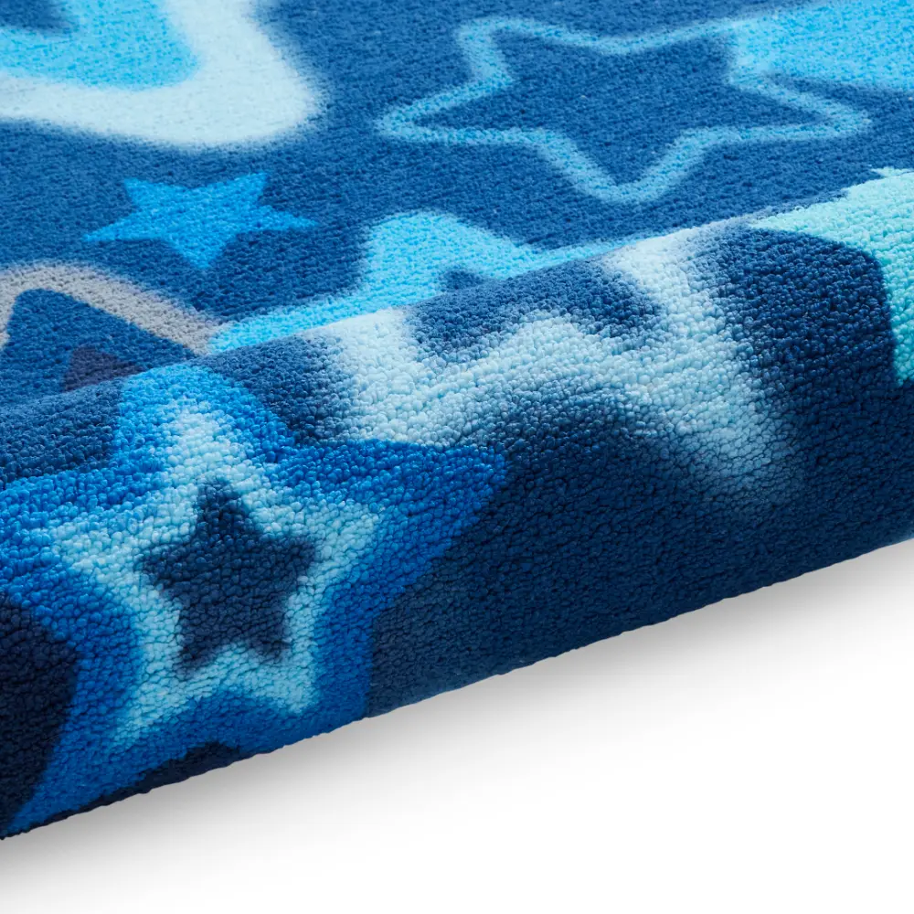 Catherine Lansfield Ombre Stars Blue - Washable - Image 5