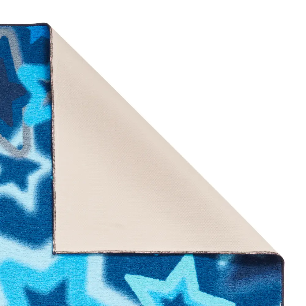 Catherine Lansfield Ombre Stars Blue - Washable - Image 7