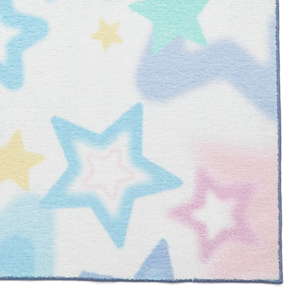 Catherine Lansfield Ombre Stars Pink - Washable - Image 3