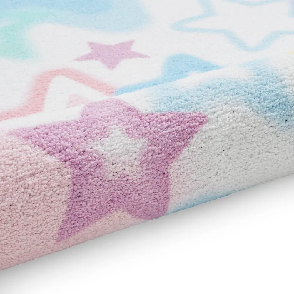Catherine Lansfield Ombre Stars Pink - Washable - Image 7