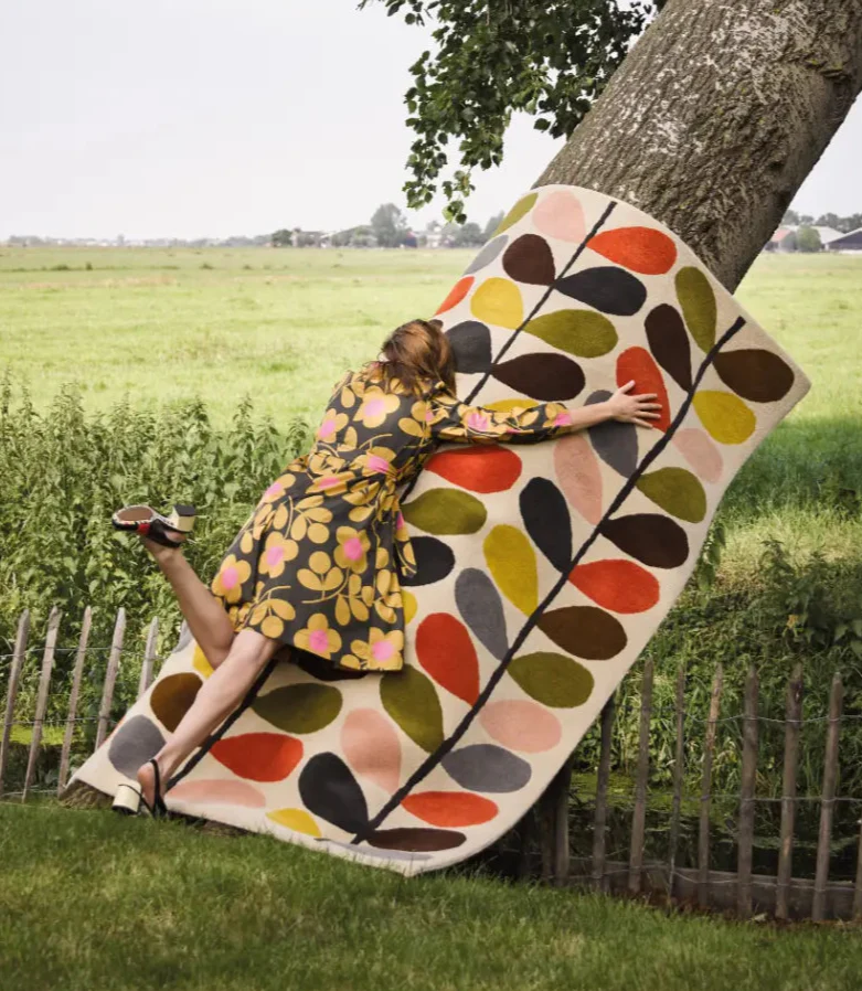 Orla Kiely Classic Multi Stem 059505 Rug - Image 2