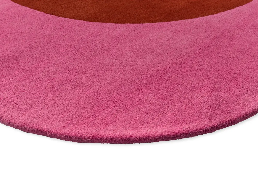 Orla Kiely Flower Spot Pink/Red 158400 Rug - Image 5
