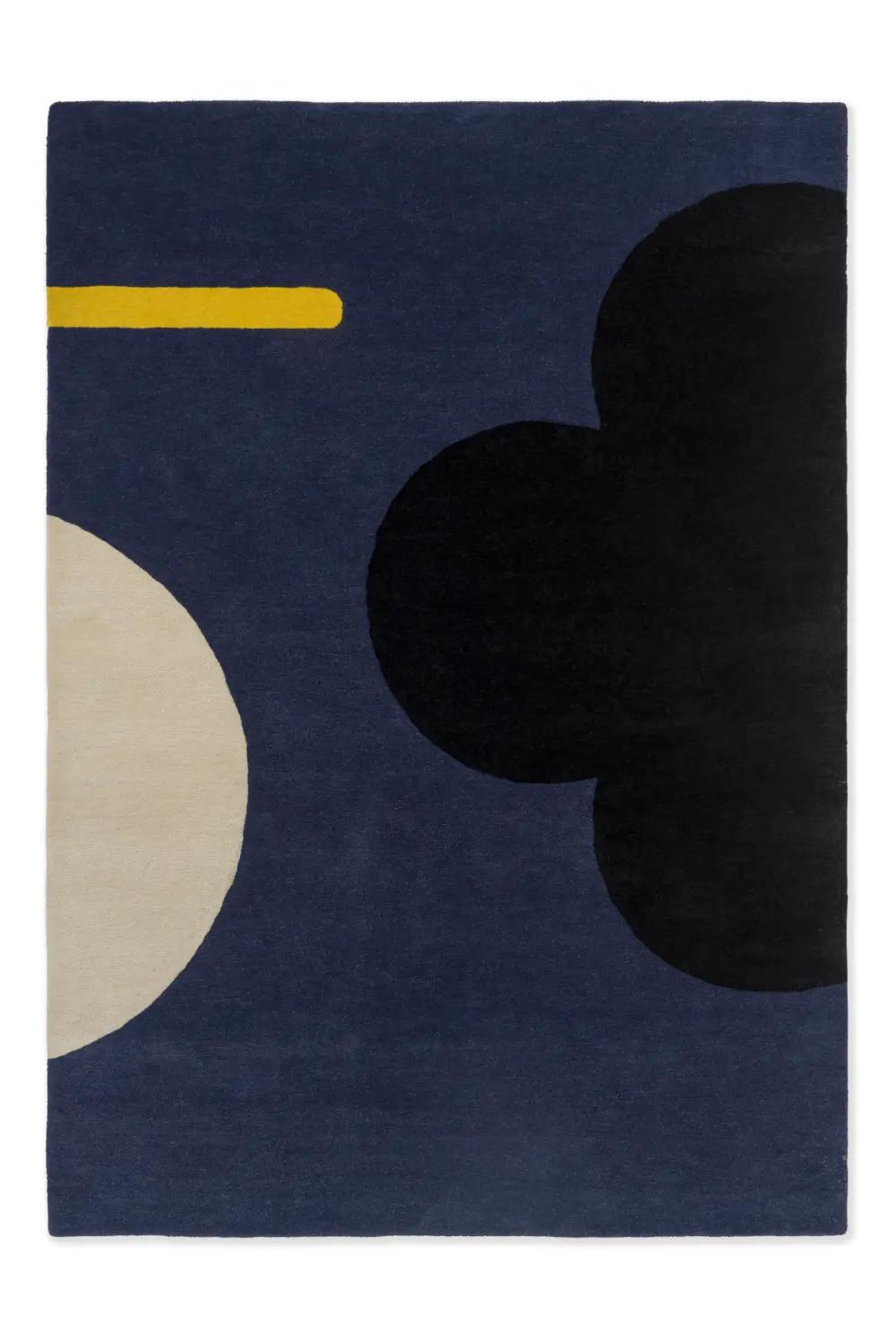 Orla Kiely Geo Flower Denim 060608 Rug - Image 4