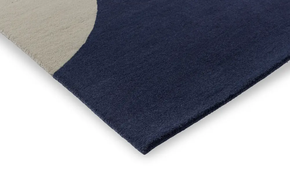Orla Kiely Geo Flower Denim 060608 Rug - Image 5