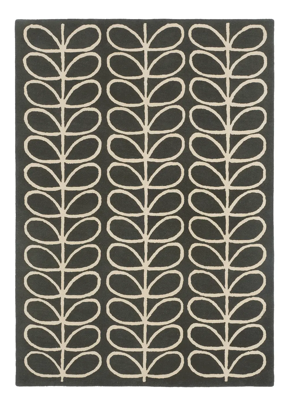 Orla Kiely Linear Stem Slate 060505 Rug - Image 2