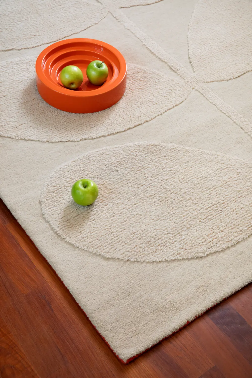 Orla Kiely Solid Stem Ecru 158309 Rug - Image 2