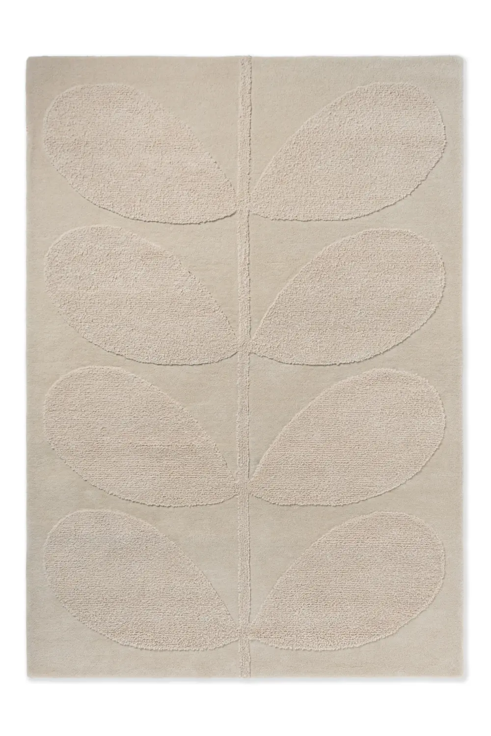 Orla Kiely Solid Stem Ecru 158309 Rug - Image 3