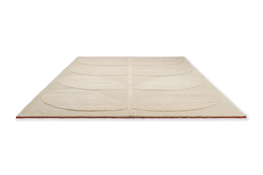 Orla Kiely Solid Stem Ecru 158309 Rug - Image 4