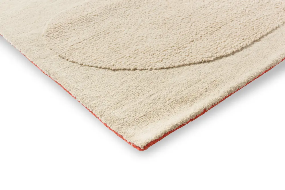 Orla Kiely Solid Stem Ecru 158309 Rug - Image 5