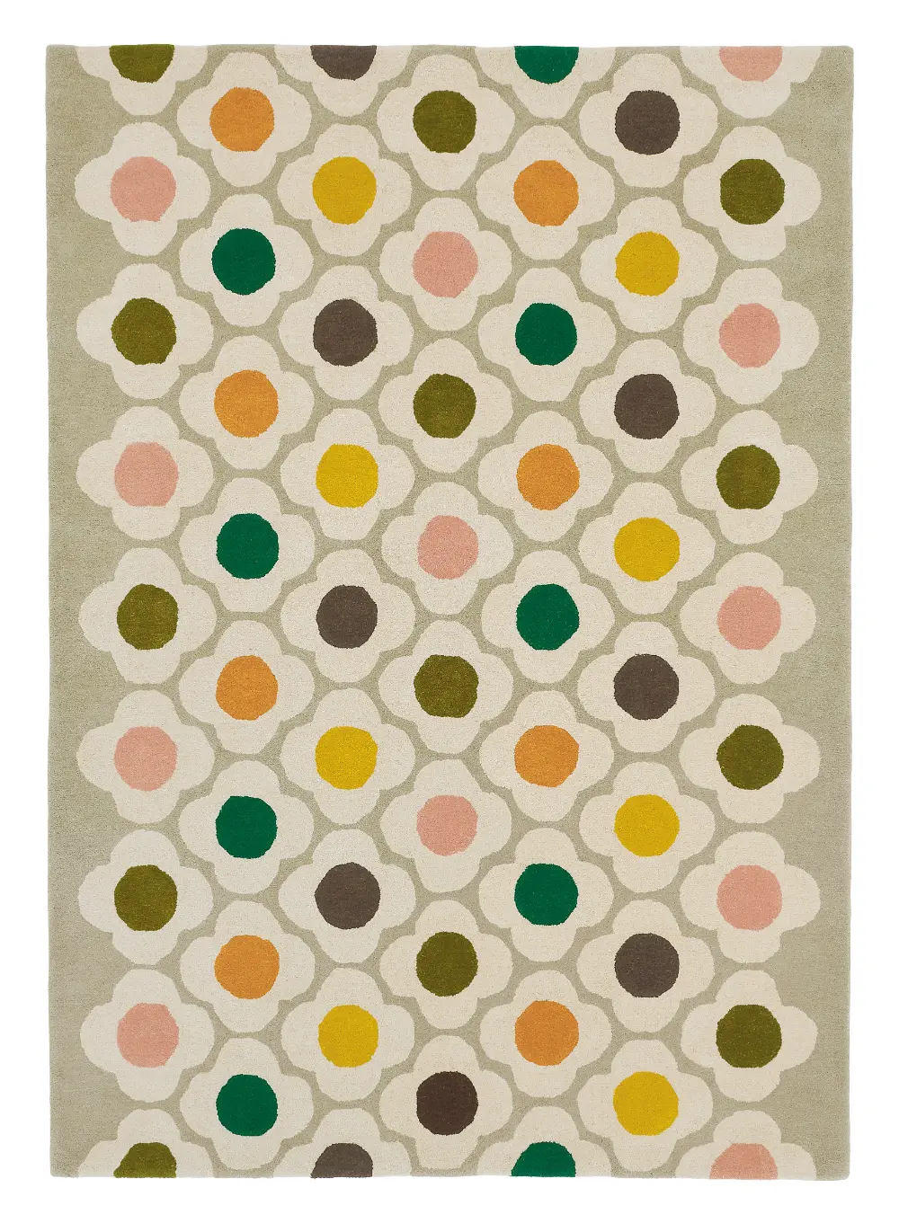 Orla Kiely Spot Flower Multi 060404 Rug - Image 3