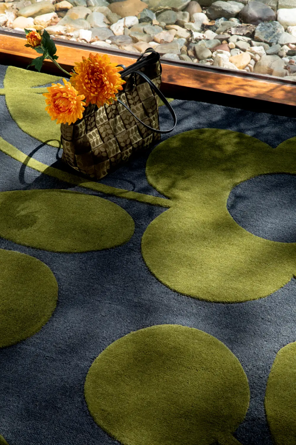 OR Sprig Stem Marine 063908 Rug - Image 2