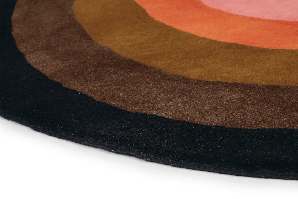 Orla Kiely Sunflower Pink 060005 Rug - Image 5