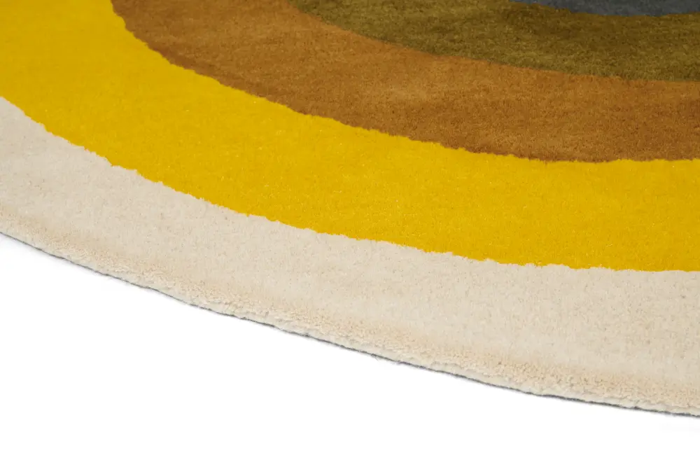 Orla Kiely Sunflower Yellow 060006 Rug - Image 4