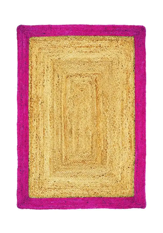 Origins Jute Raspberry Rug - Image 2