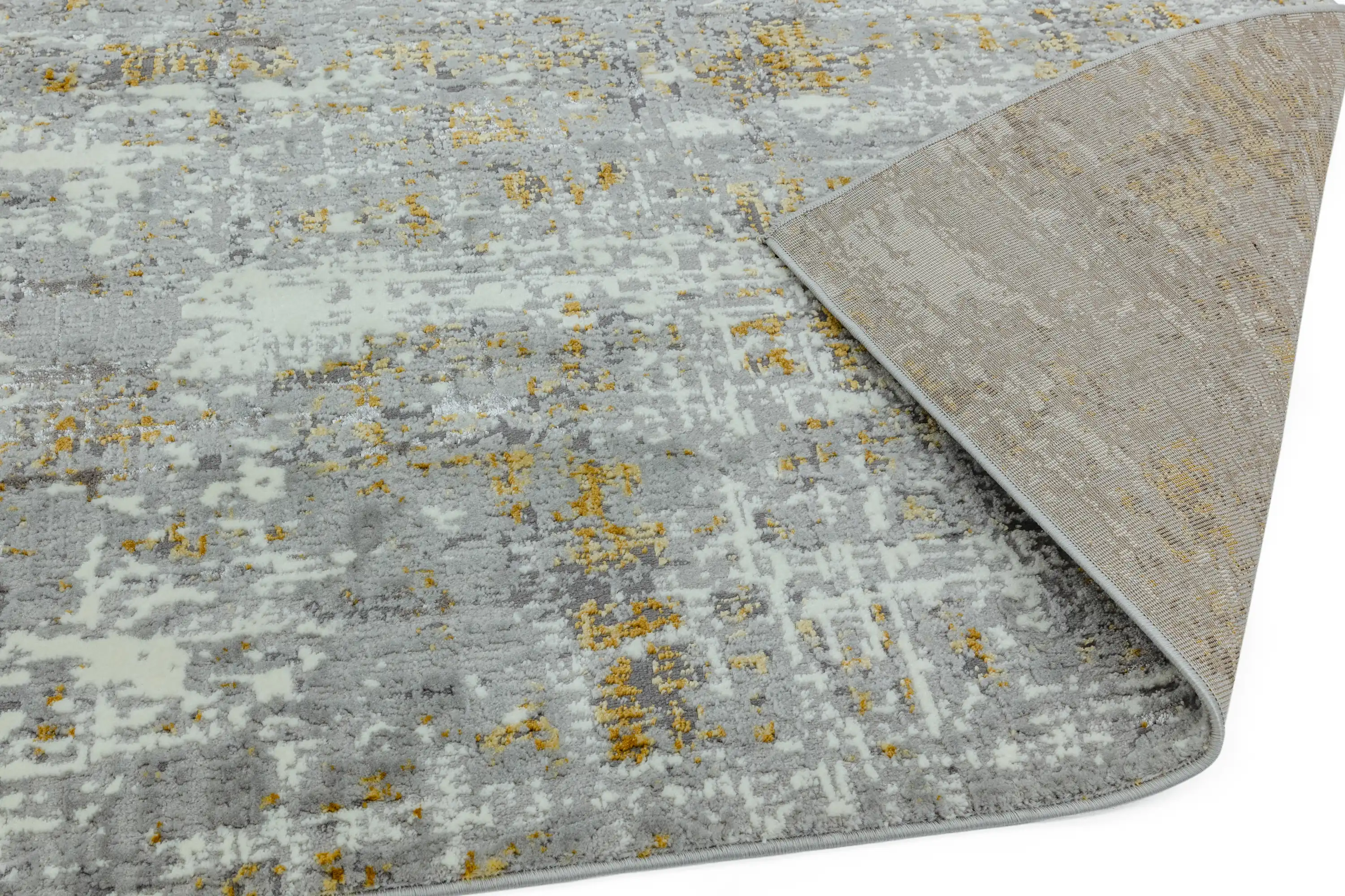 Orion OR07 Abstract Yellow Rug - Image 5