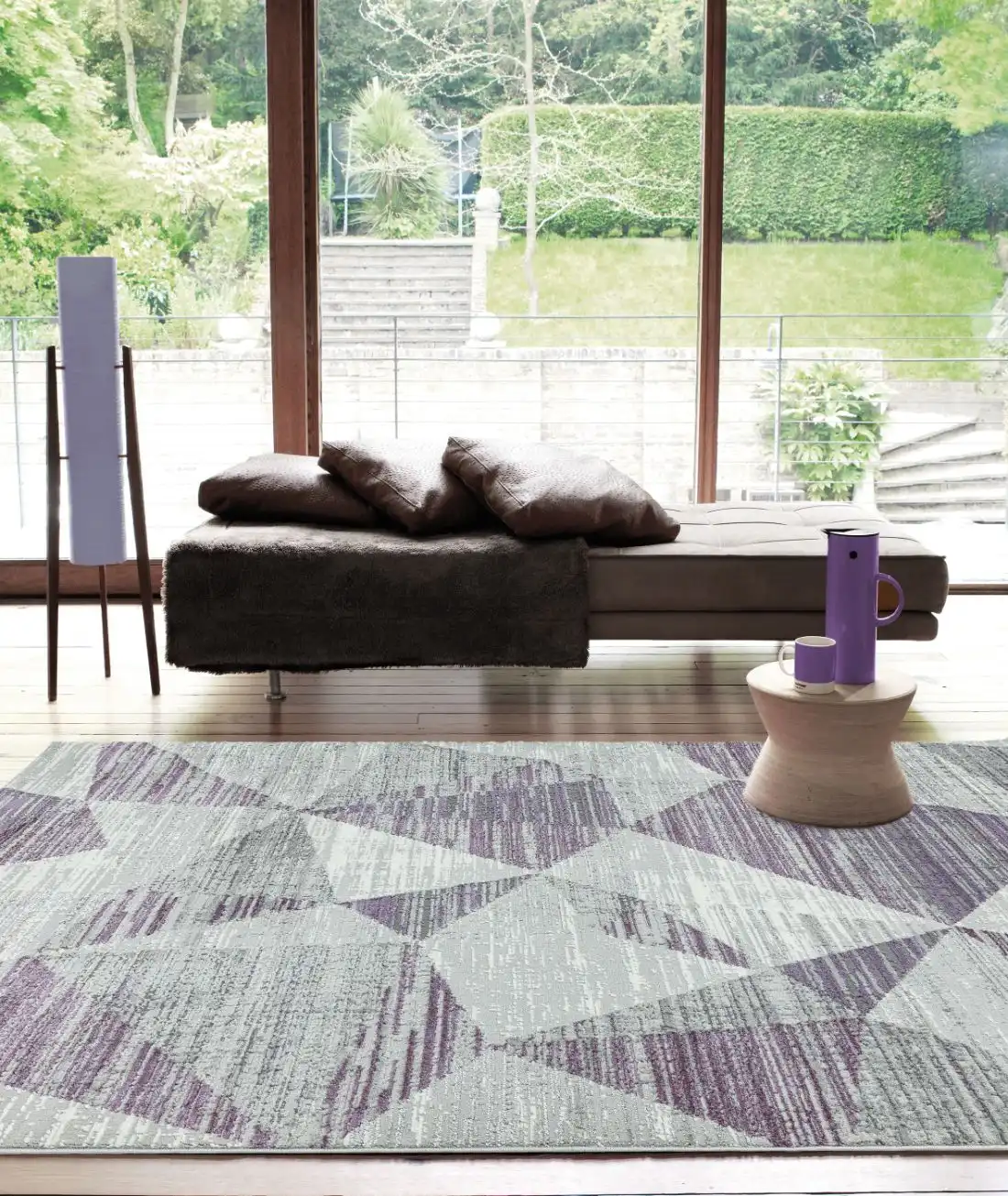 Orion OR13 Blocks Heather Rug - Image 3