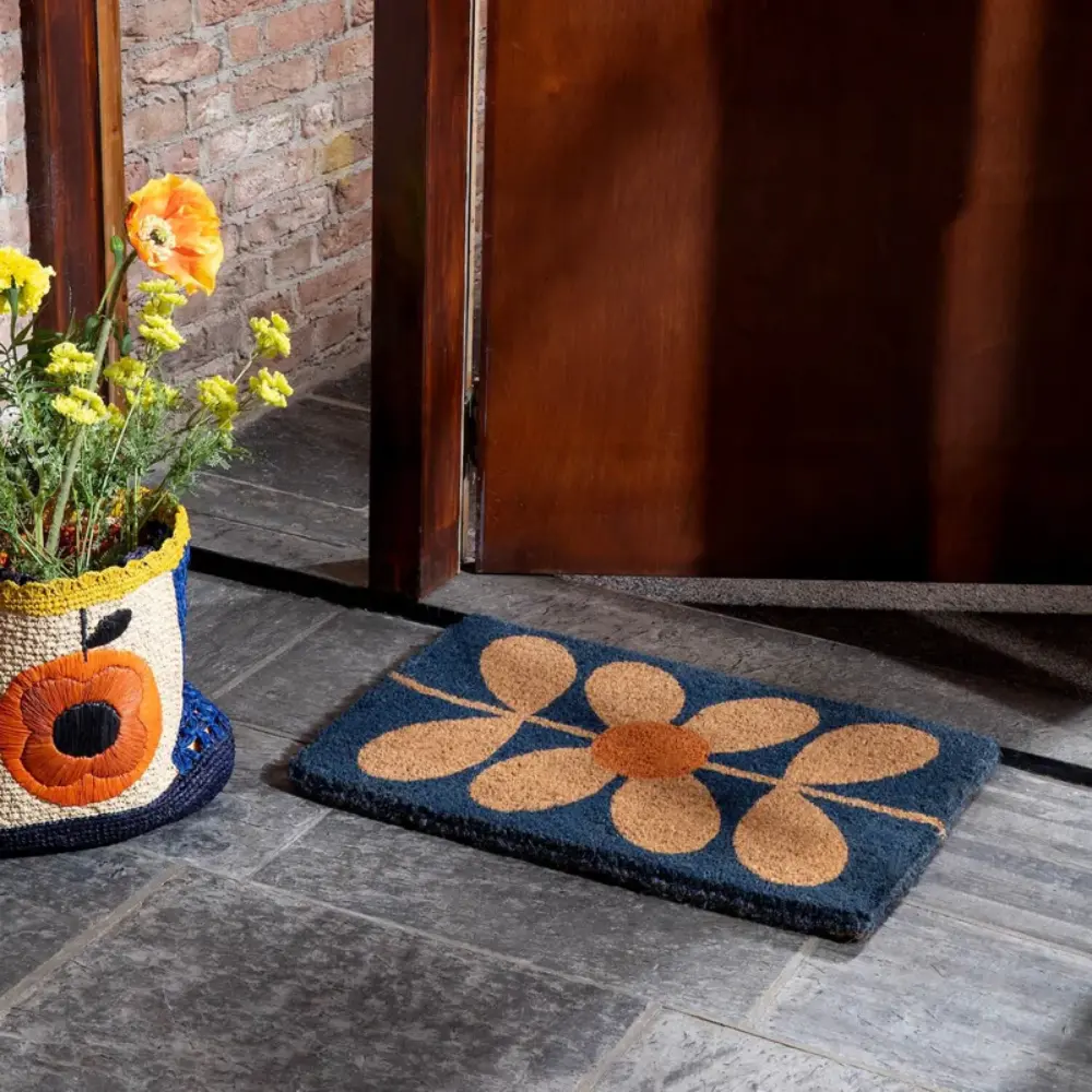 Orla Kiely Sixties Stem Navy 564008 Rug
