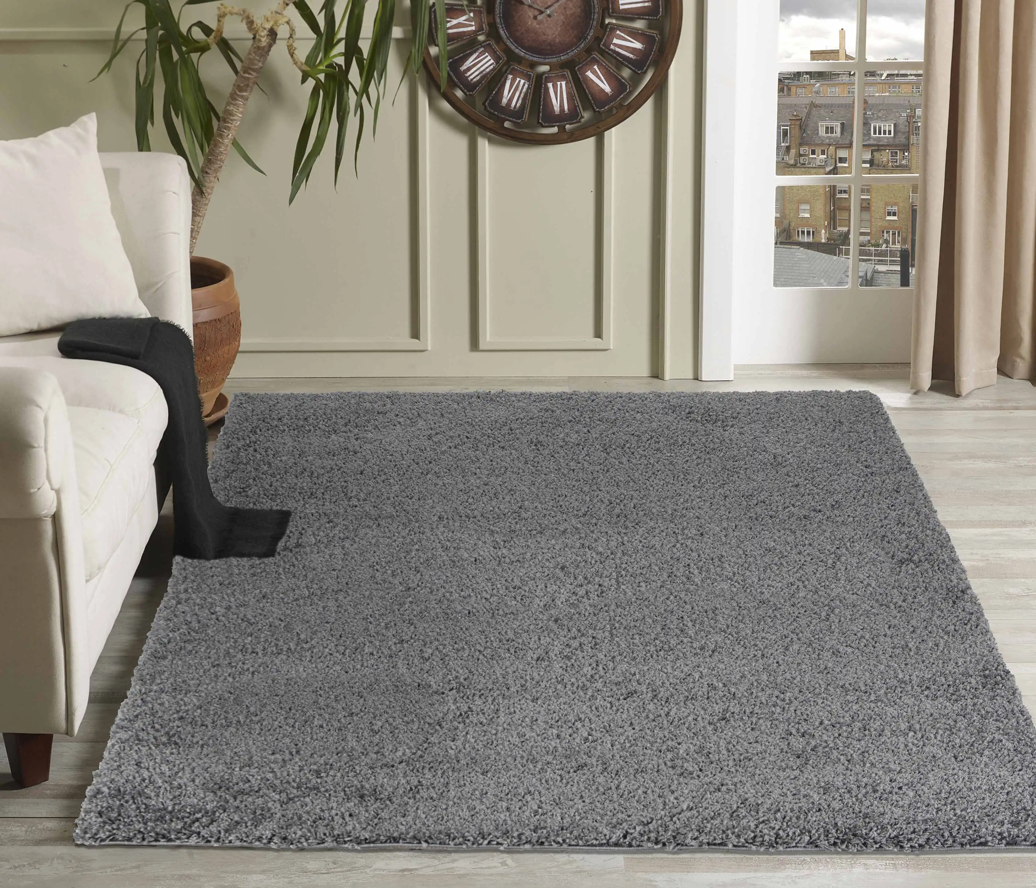 Oxford 912 Dark Grey Rug - Image 2
