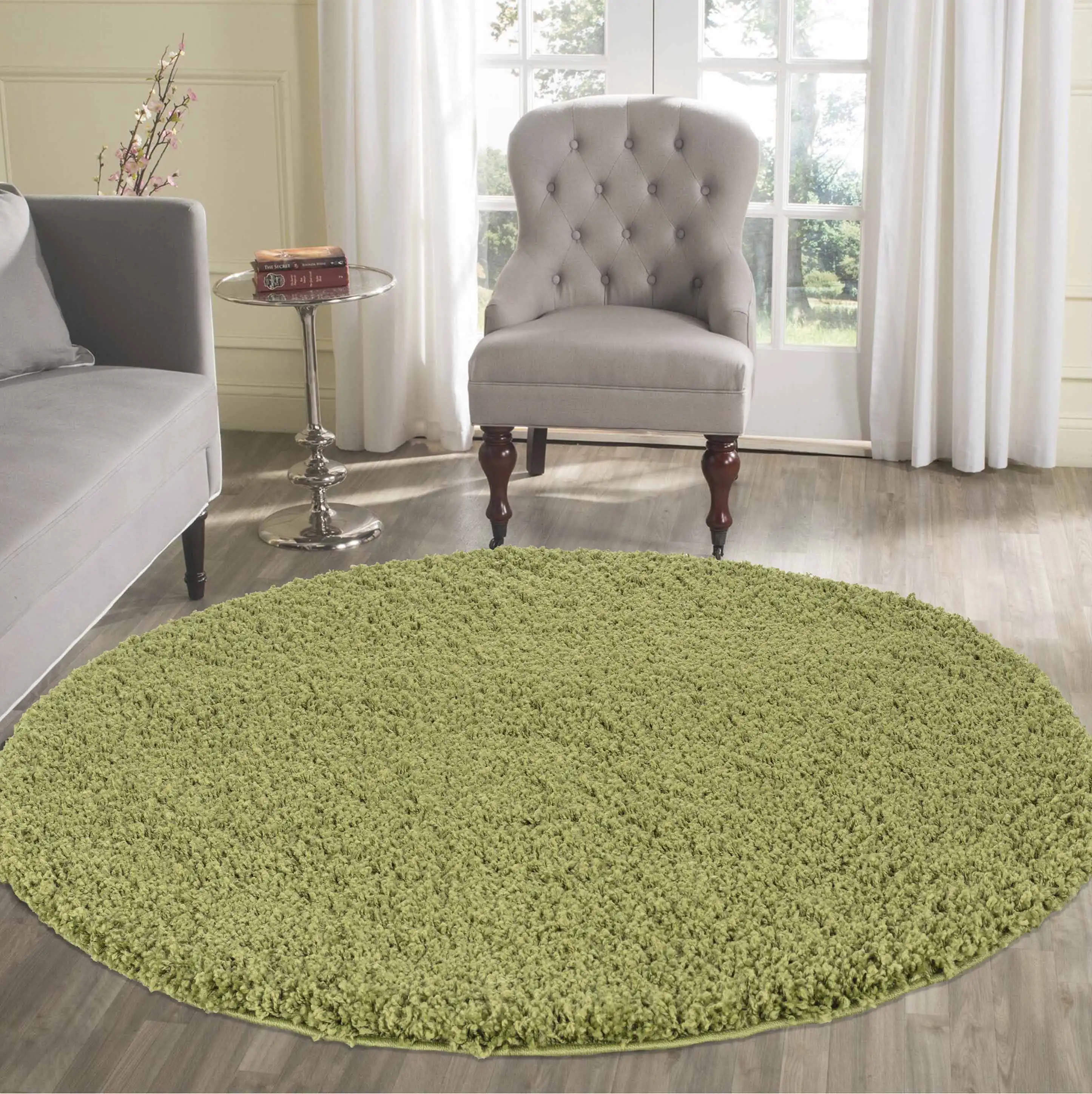 Oxford 912 Green Rug - Image 6