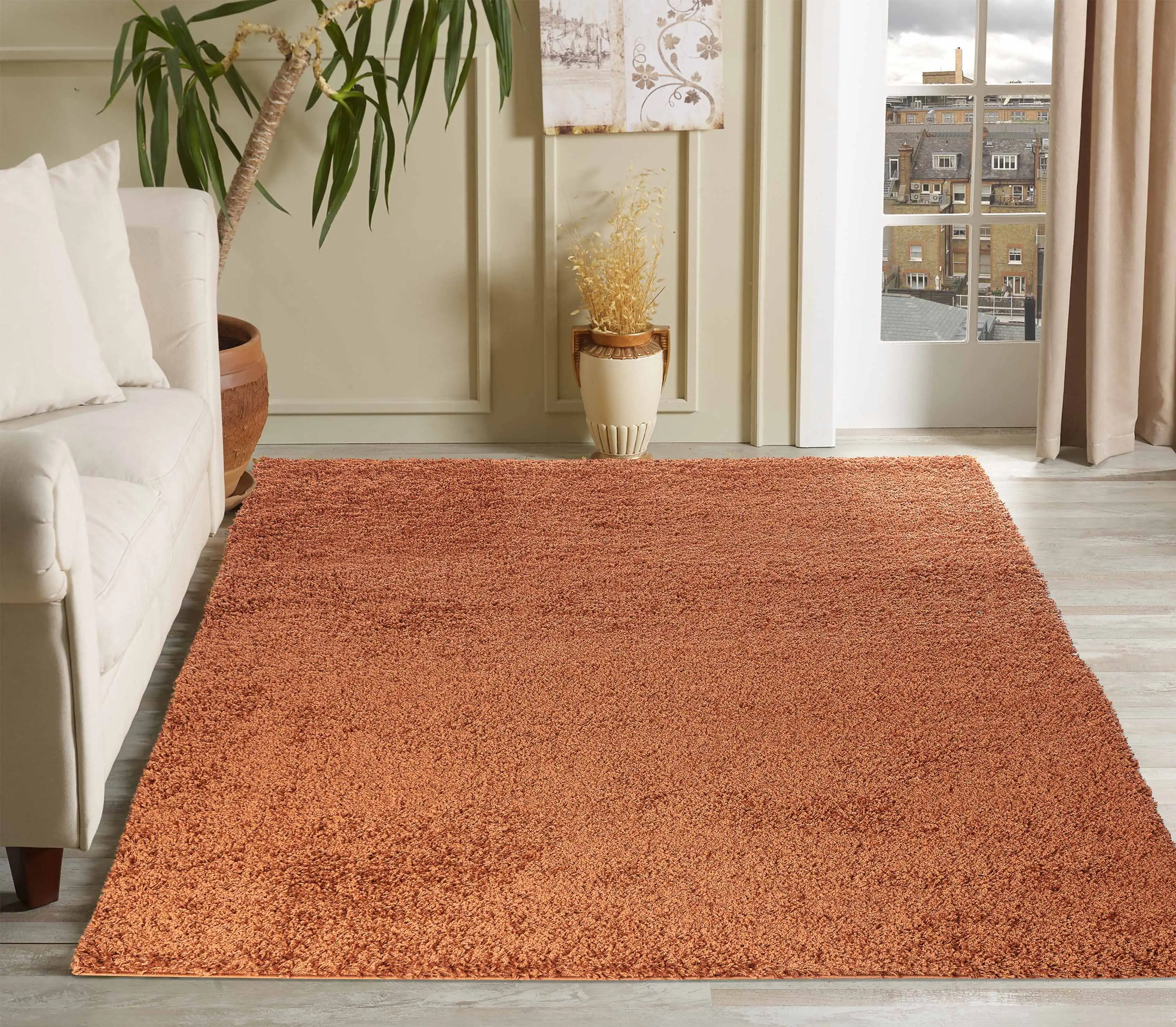 Oxford 912 Terracotta Rug - Image 2