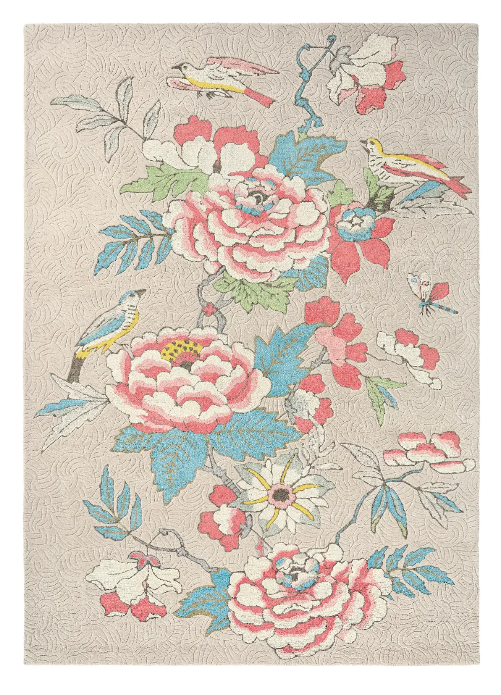 Paeonia Wedgwood -Coral 037902 Rug - Image 6
