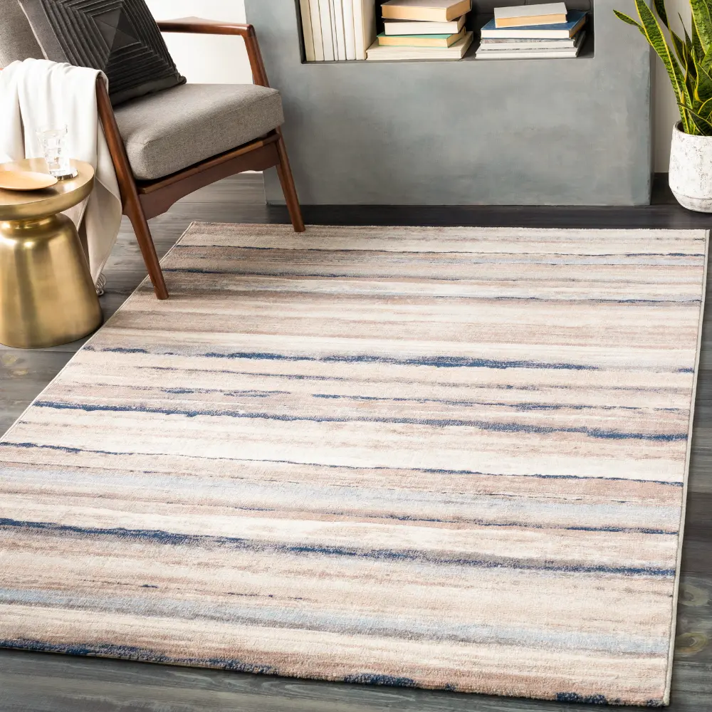 Pandora Scandi Modern Brown Rug - Image 2
