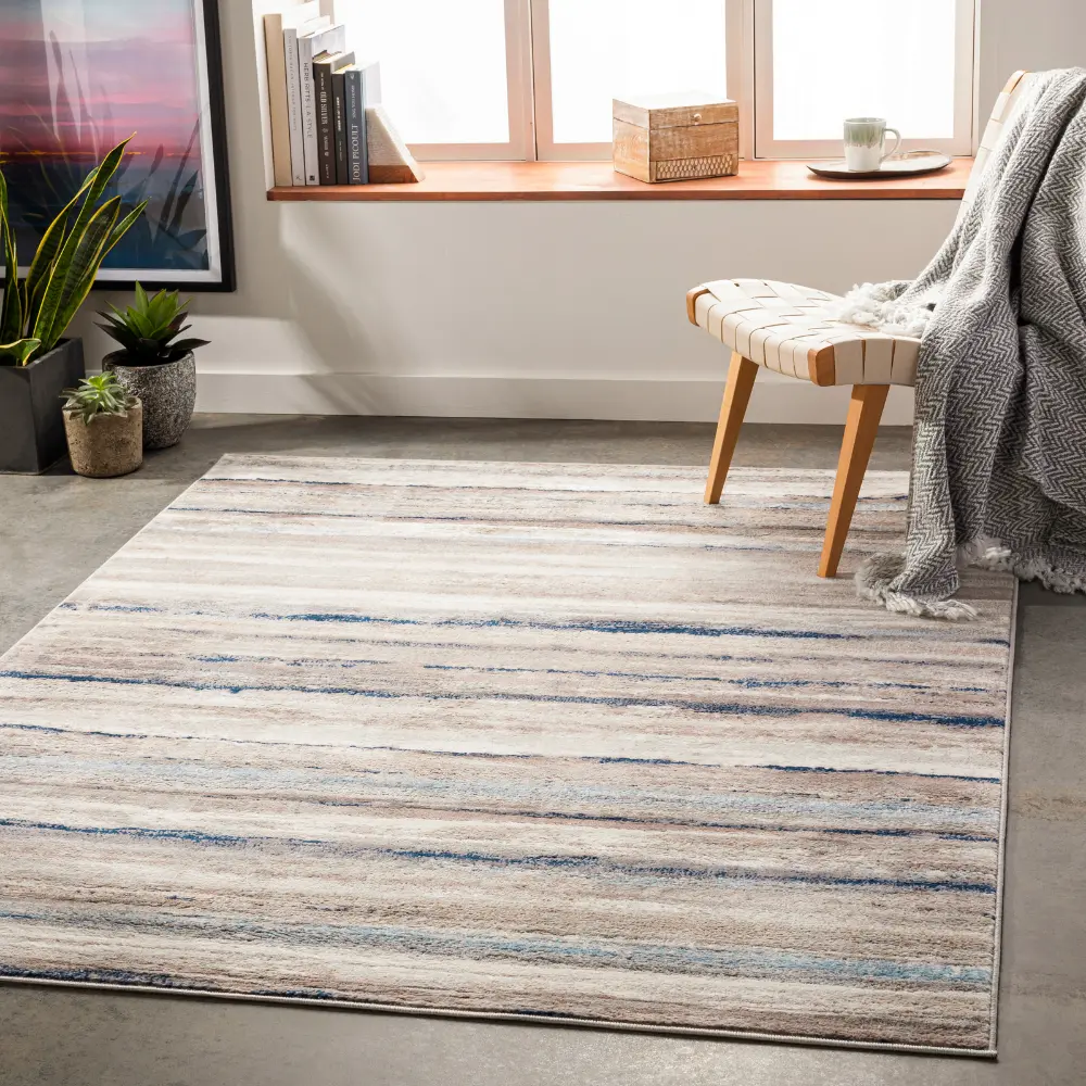 Pandora Scandi Modern Brown Rug - Image 6